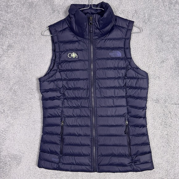 The North Face Jackets & Blazers - North Face Vest Womens S Gillet 700 Down Puffer Quilted Full Zip Hike Navy